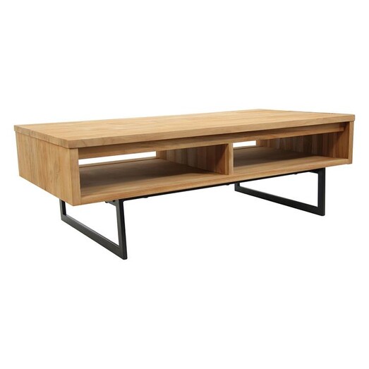 Picture of Hugo Coffee Table Wood Natural/Black Satara