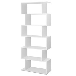 Picture of Iago Bookshelf, White MDF Resort Living