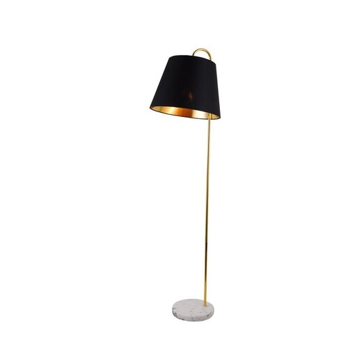 Picture of Iconic Modern Elegant Free Standing Reading Light - Black & Brass Picture of Iconic Modern Elegant Free Standing Reading Light - Black & Brass