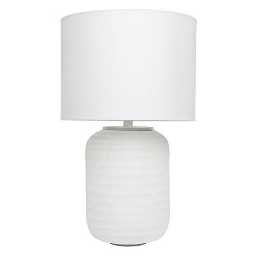 Picture of Imax Table Lamp in White by CAFE Lighting & Living