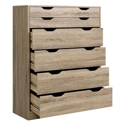 Picture of Insigne Chest of 6 Drawers Chipboard Oak Resort Living