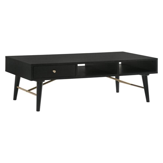 Picture of Inzel Coffee Table Wood Black/Gold Iniko