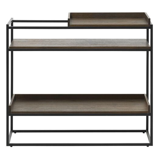 Picture of Irving Low Display Unit MDF Dark Brown/Black Iniko