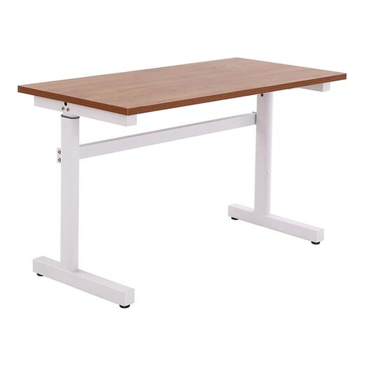 Picture of Isabelle Adjustable Computer Desk Wood White/Brown Regal Royal Design
