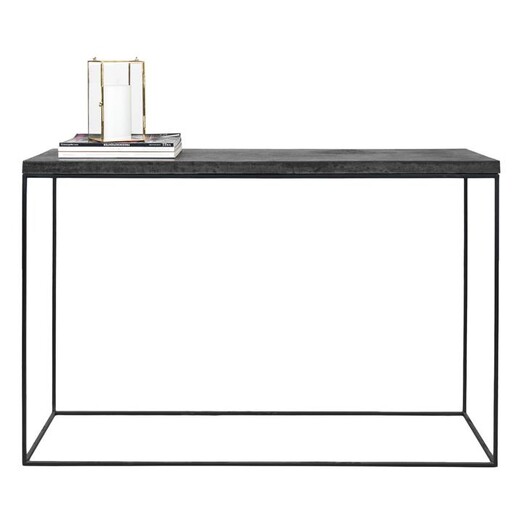 Picture of Islava Console Table Concrete Black SLH