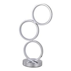 Picture of Iva LED Table Lamp in Chrome by Lexi Lighting