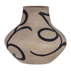 Picture of Jabre Vessel in Black by Amalfi