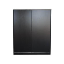 Picture of Jace Multi-Purpose Built-In Modular Sliding Door Wardrobe Closet Clothes Storage - Black