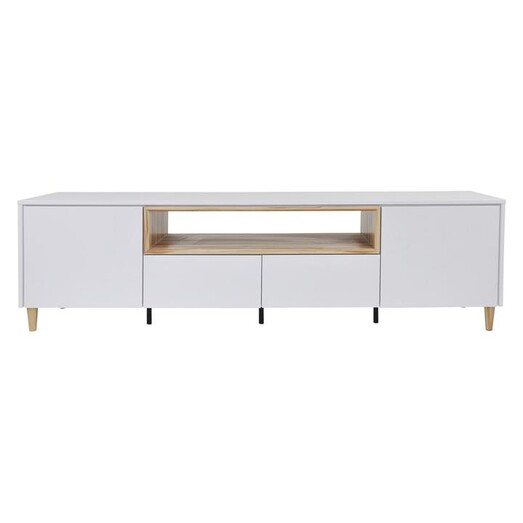 Picture of Jacqueline Entertainment Unit MDF White/Cypress Citron Life