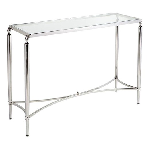 Picture of Jak Glass Top Console Table Stainless Steel Assorted CAFE Lighting & Living