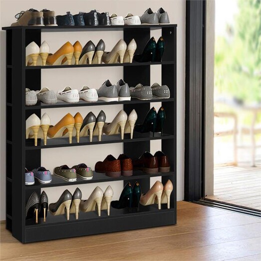 Picture of Jarvis Shoe Cabinet MDF Black Resort Living