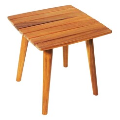 Picture of Java Outdoor Side Table Wood Teak Hartman