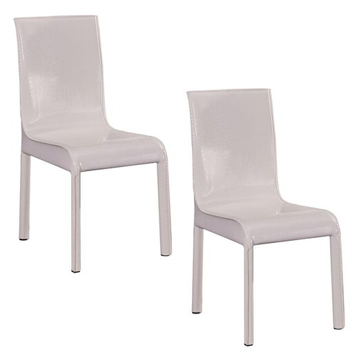 Picture of Jaymes Faux Leather Dining Chair (Set of 2) Polyurethane Assorted Rothbury Home