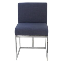 Picture of Jenkinston Dining Chair in Navy Blue by Dasch Design