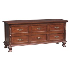 Picture of Jepara 6-Drawer Dresser Mahogany Kayu Estate