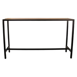 Picture of Jeronim Outdoor Bar Table Wood Natural/Black Nova Caeli