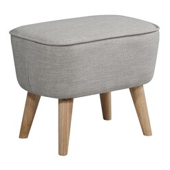 Picture of Jett Fabric & Timber Ottoman Assorted Dover Mason