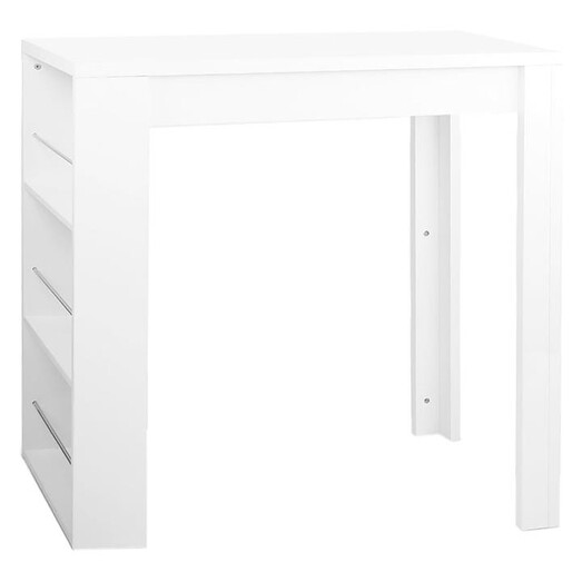 Picture of Jimothy Storage Bar Table MDF White Resort Living