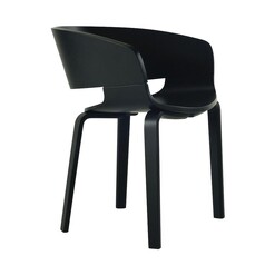 Picture of Jolla Dining Chair, Black Wood Iniko