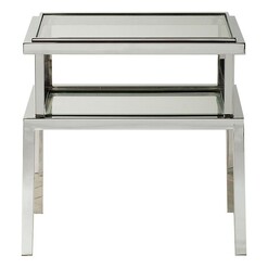 Picture of Joni Side Table Metal Silver Castle Road Interiors