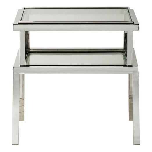 Picture of Joni Side Table Metal Silver Castle Road Interiors