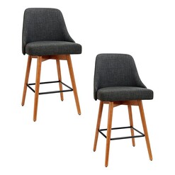 Picture of Joune Bar Stool (Set of 2) Fabric Assorted Resort Living