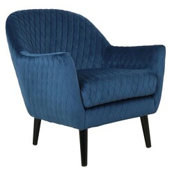 Picture of Joy Joy Velvet Upholstered Arm Chair Wood Assorted CAFE Lighting & Living