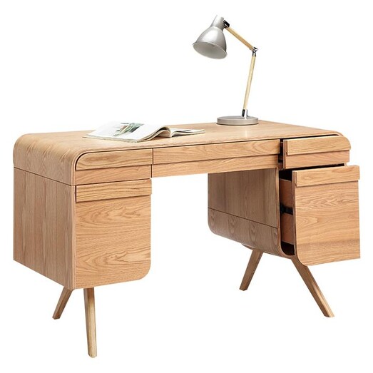 Picture of Judalia Desk in Brown by Iniko