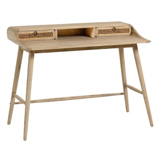 Picture of Julia Rattan & Timber Desk Natural Vida & Co. Picture of Julia Rattan & Timber Desk Natural Vida & Co.
