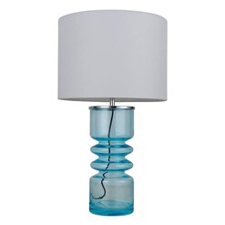 Picture of Julina Table Lamp in Aqua Blue by Lexi Lighting
