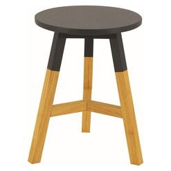 Picture of Kabelo Stool, Natural/Graphite Wood Iniko