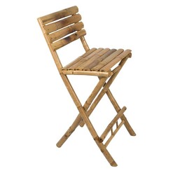Picture of Kai Bamboo Bar Chair in Timber by Casa Uno