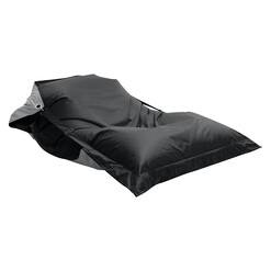 Picture of Kalahari Outdoor Bean Bag Cover Size Large in Black/Grey by Furniture Runway
