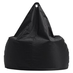 Picture of Kalahari Outdoor Bean Bag Cover Size Medium in Black by Furniture Runway