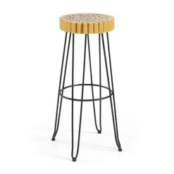 Picture of Kalego Rectangular Coffee Table - Metal Frame - Clear Glass Top