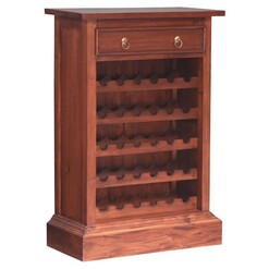 Picture of Kamar Drawer Wine Cabinet Mahogany Kayu Estate