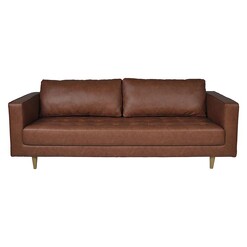 Picture of Karl 3.5 Seater Sofa, Faux Leather Assorted Citron Life