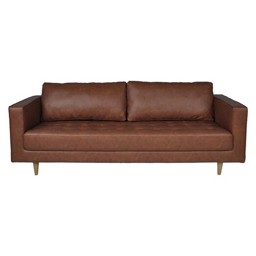 Picture of Karl 3.5 Seater Sofa, Faux Leather Assorted Citron Life