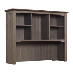Picture of Karla Modern Classic Solid Wooden Office Desk Hutch Storage - Forest Grey
