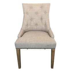 Picture of Karlo Dining Chair, Beige Fabric Dover Mason
