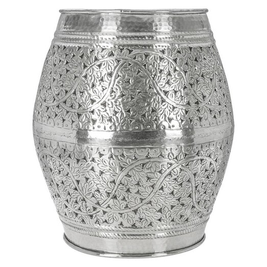 Picture of Kashmiri Stool Aluminium Silver Casa Uno