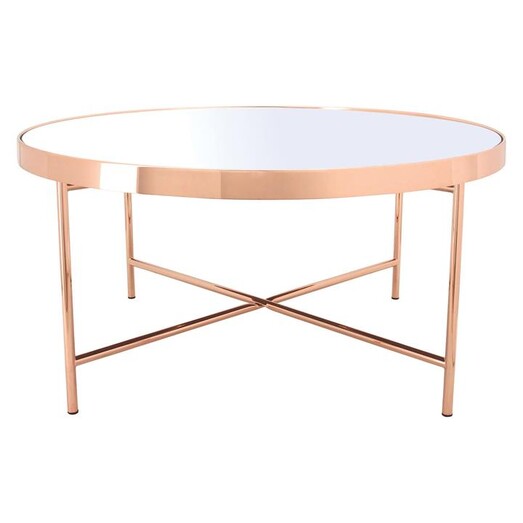 Picture of Kazue Coffee Table Metal Copper Zanui