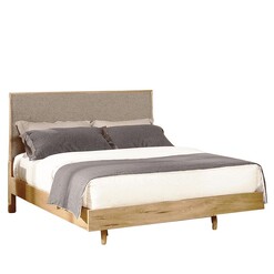 Picture of Keira Scandinavian Wooden Solid Timber Bed Frame Double Size - Natural