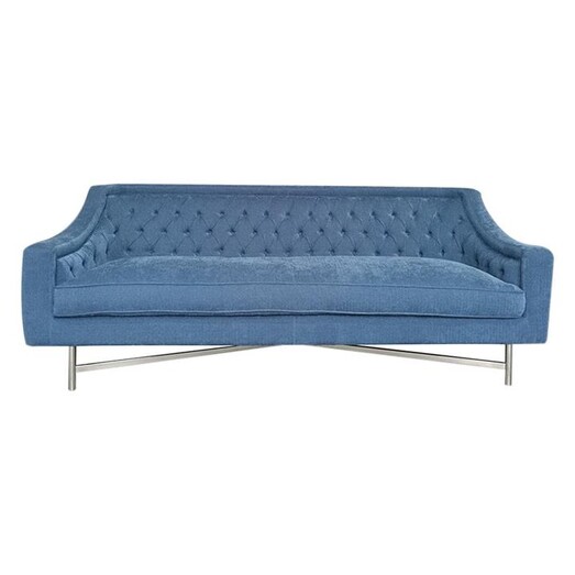 Picture of Kendrick 3-Seater Sofa Fabric Blue Dasch Design
