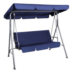 Picture of Kenway Outdoor Swing Chair Steel Navy Blue Frisse Outdoors