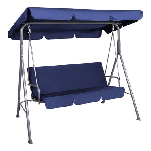 Picture of Kenway Outdoor Swing Chair Steel Navy Blue Frisse Outdoors