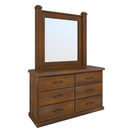 Picture of Kerrat Dresser Pine Dark Honey Dover Mason