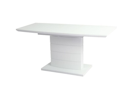 Picture of Khufra Rectangular Extension Dining Table 120-160cm - White