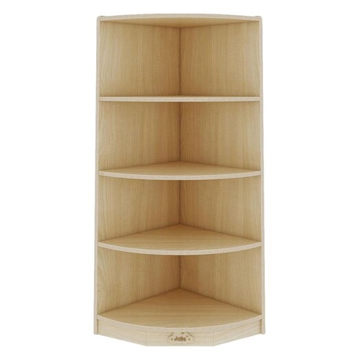 Picture of Kids 4-Tier Corner Shelf Plywood Oak Jooyes