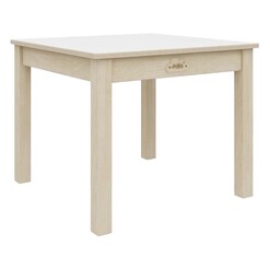 Picture of Kids Birch & White Square Table in Beige by Jooyes